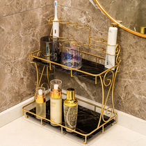 Toilet Wash Terrace Toothbrushes Shelve Table Top Light Lavish Bathroom Gargling Cups Electric Toothbrushes Containing Shelf Trays