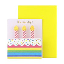 Artcon Yihe birthday card happy birthday cake creative stereo gift card 1 pack 9B9101A