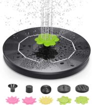  Hospital rockery running water Solar automatic fountain Non-electric water circulation fish pond water pump Courtyard garden arrangement device