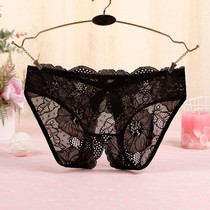 Womens crotch split panties free from temptation perspective hot sexy sex underwear womens size breifs T pants