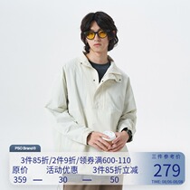 PSO Brand half-open collar stormtrooper mens spring and autumn thin section trend loose casual top couple windbreaker