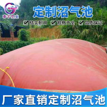 New rural household digester full set of equipment Breeding farm environmental protection septic tank software biogas fermentation bag gas storage bag