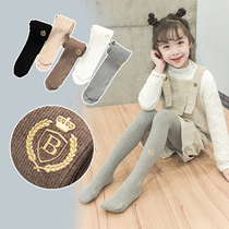 Girls pantyhose Spring and Autumn Thin Pure Cotton Baby Socks Spring Tong Tong Tong Tong Tong Tong Tong