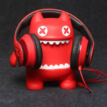 Devil Cat Creative Bracket Cartoon Paparazzi Wearing headphones put on display Show Cute Upright ear Mai Bay
