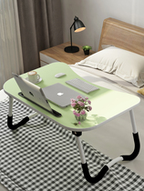 New bed small desk laptop desk learning writing desk foldable simple lazy home bedroom