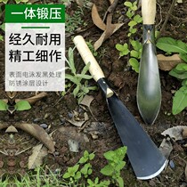 Gardening stainless steel small shovel balcony planting tool household digging wild vegetable artifact shovel grass digging garlic special shovel tip