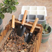 Household flower planting tools small shovel gardening set to raise meat vegetables planting flowers loose soil shovel shovel shovel hoe