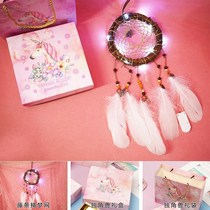 Handmade retro rattan Indian dream catcher girl soft sister room decoration 520 birthday gift