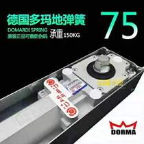 Ground spring yellow German spring dorma BTS75 ground spring can check the anti-two-stage cast aluminum single cylinder