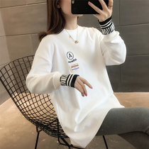 Pregnancy Woman Dress Autumn Winter Style 2022 New Suits Out Fashion Nets Red Blouses Loot Big Code Beat Undershirt Spring Autumn Season