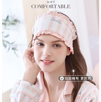 Moon headscarf spring and autumn cotton moon hair band maternal headscarf postpartum hat autumn and winter velvet cotton moon hair band