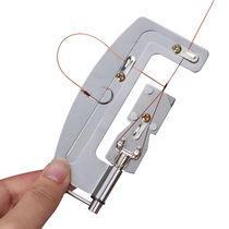 New type of fish hook Ligator stainless steel semi-automatic fishing hook binding double hook tool fishing quick hook hook
