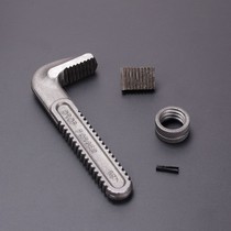 Pipe pliers accessories heavy pipe pliers Hook Head low tooth adjustment round silk female pipe clamp parts