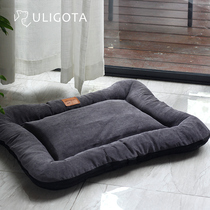 Large Dog Gold Hairy Kirky Pooch Mat Sleeping Mat Pets Winter Dog Nest Winter Warm All Season General Removable Wash