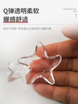 Transparent collision prevention and collision protection against collision and collision resistance to the dormitory without trace door handle anti-collision pad silicone door anti-bump