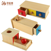 Montessori drawer Montessori object constant target box childrens early education educational toys children 1-3 years old teaching aids