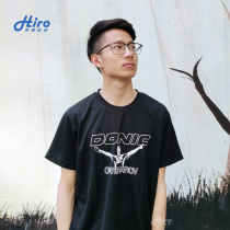 (HIRO Hilo Movement) DONIC DONIC ORCHA COMMEMORATIVE TABLE TENNIS SUIT SHORT-SLEEVED T-SHIRT