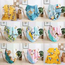 Childrens air conditioning is dedicated to kindergarten with soft summer cool quilted by girl child girl nap baby thin quilt for summer