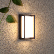 Exterior wall lamp outdoor waterproof balcony Dew table lamp design sense outdoor wall lamp home Villa courtyard door bright wall lamp