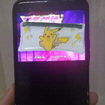 2021 New Pikachu transparent pencil case ins Japanese high-value large capacity childrens pencil case