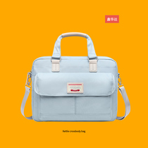 Computer bag 14 inch female laptop Lenovo laptop Hand bag 16 inch girls Anti-fall shockproof ins Wind 15 6 for Apple macbook13 HP pro small new air China