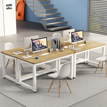 Desk Minimalist Modern Staff Table Office Desk Office Desk Staff Studio Desk Chairs Meeting Work Desk