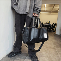 Travel bag mens large capacity carrying luggage bag travel travel storage bag student sports fitness bag womens shoulder bag