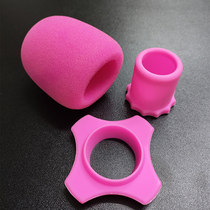 KTV wireless microphone microphone cover anti-roll ring anti-drop ring rubber microphone protective cover wind-proof sponge cover silicone protection