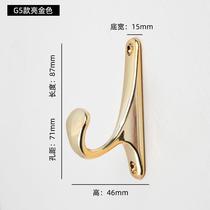 Clothes wardrobe surface hanging wall hanging clothes hook single door rear hanger clothes hanger hood hook light lavish dormitories to collect other brands side na