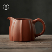 Mud man Linghua Yixing purple sand road Cup kung fu tea set accessories Dahongpao Tea Sea ceramic tea divider