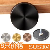 Mirror Nail Decoration Cover Bathroom Mirror Bolt Silver slant nail Buttoned Expansion Nail Rose Gold Fixed Nail Screw Cap Lid