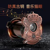 Anti-theft door cat's eye surveillance camera door mirror plug hole multi-functional anti-peeping anti-pry two-in-one household door eye cover