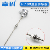 pt100 Temperature sensor K-type thermocouple WZPK-331 Probe transmitter Armored platinum RTD pt1000