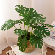 Nordic simulation green plant green plant decoration living room fake flower dried flower desk potted decoration creative home