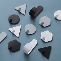 Creative ins adhesive hook-free punch strong glue-free hook hook clothes clothes hook Net Red Wall dormitory paste