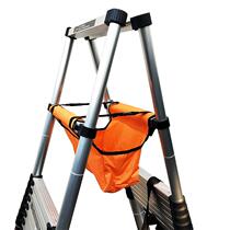 Aluminum alloy herringbone ladder kit 14 meters 17 meters 5 steps 6 steps multifunctional telescopic aluminum alloy ladder cloth bag