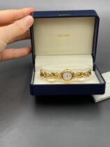 Tasaki Tianqi non brand new 18K gold 18 points Diamond fritillary Lady quartz hand chain watch Shanghai spot