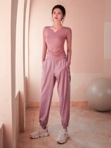 Yoga suit women 2021 new running autumn and winter sense professional high-end yoga gym clothes clothes