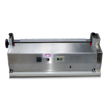 HJS-1000 desktop stainless steel glue machine heating jelly glue coater coater gift box packaging over-glue machine hot and cold double upper rubber machine