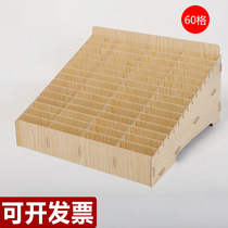 Troop mobile phone storage box student mobile phone storage box multi-Grid employee storage cabinet restaurant apron mobile phone