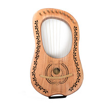 Walter Laiya 10 strings seven strings 16 strings Lille Greek niche lyre portable harp
