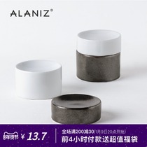 alaniz chenman high and low dishes European Western dishes ceramic light luxury tableware snacks dishes cold dishes