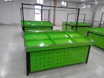 Fruit Shelf shelf display shelf shop multifunctional double-layer vegetable rack three-layer shelf supermarket fruit and vegetable