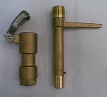 6 points brass Quick water intake valve water intake lever Greening water fetcher water fetching bolt 6 points water intake lever DN201 inch DN25