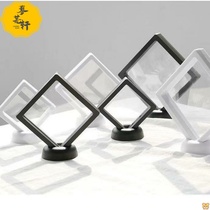 Badge storage box jewelry protective cover dust bracelets suspended metal medal medal brooch display stand