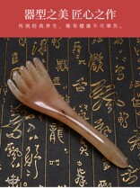 Point Acuter Five Paws Massage Claws Head Scalp Honey Wax Manual Meridians Resin Dial Gluten Scraping Plate Full Body Massage Stick