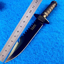 Outdoor self-defense saber German Super survival knife reconnaissance knife triangulate bayonet knife high hardness sharp blade