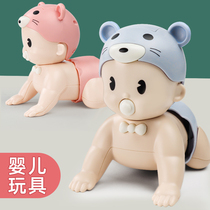 Guide children to move and climb baby electric climber Baby 6 months head up 7 doll artifact baby learning crawl toys