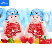 Little boy pictures Baby baby poster wall stickers like doll twins big paintings Pregnancy and prenatal education doll stickers