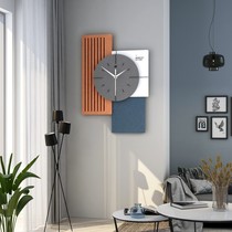 Light luxury wall clock fashion creative home decoration living room modern simple personality hanging wall clock